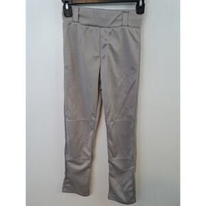 Sports Unlimited Youth Baseball Pants - Fake Fly w/ Belt Loops, NWT Gray Size S